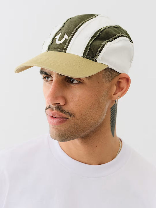 HS FRAYED STRIPE HAT