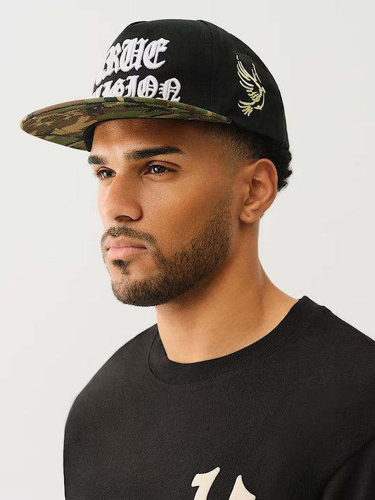 HS CAMO BRIM CAP