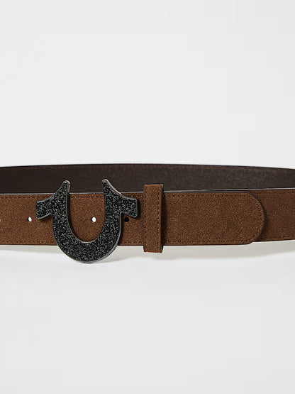 SUEDE HS BUCKLE BELT
