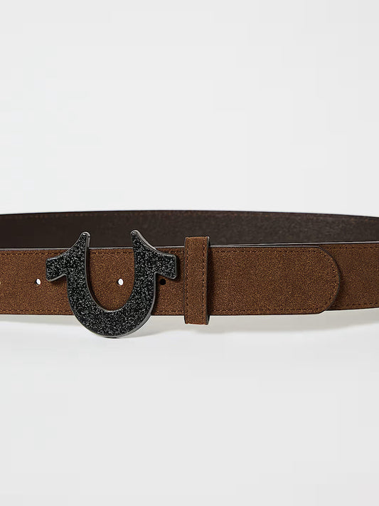 SUEDE HS BUCKLE BELT