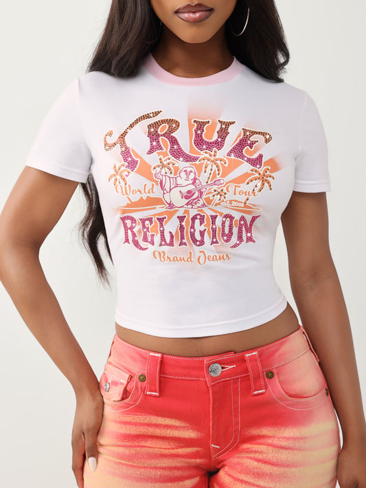CRYSTAL HERITAGE BABY TEE