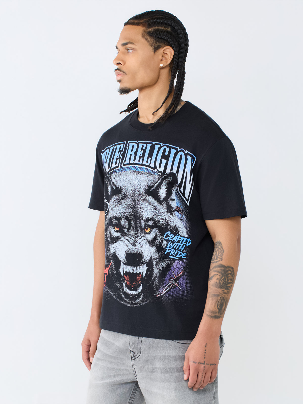SS CRAFTED W PRIDE WOLF TEE