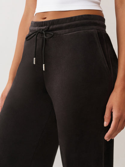 CRYSTL VELOUR STRAIGHT LEG PNT