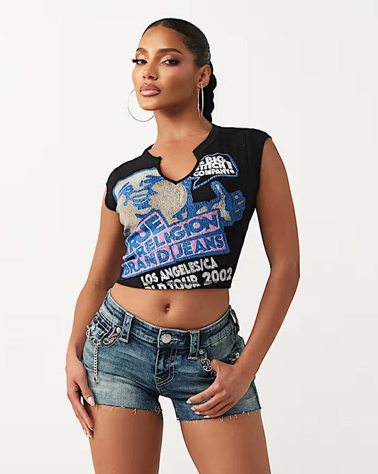 RIB NOTCH BUDDHA TEE