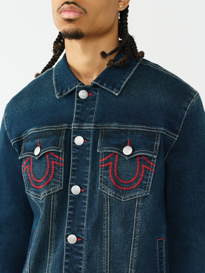 LADDER STITCH SN DENIM JACKET