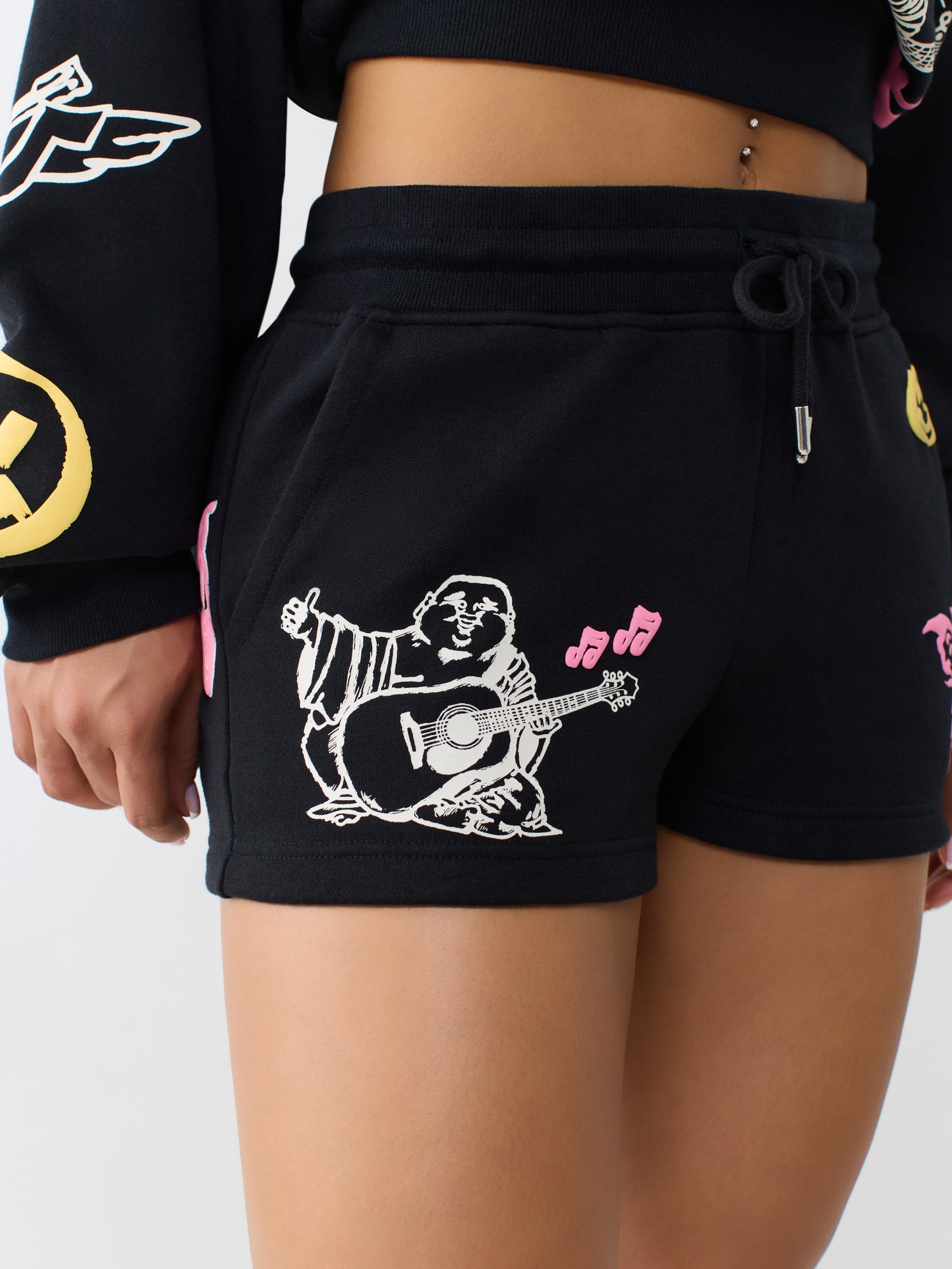 BRANDED MR LOUNGE FLEECE SHRT