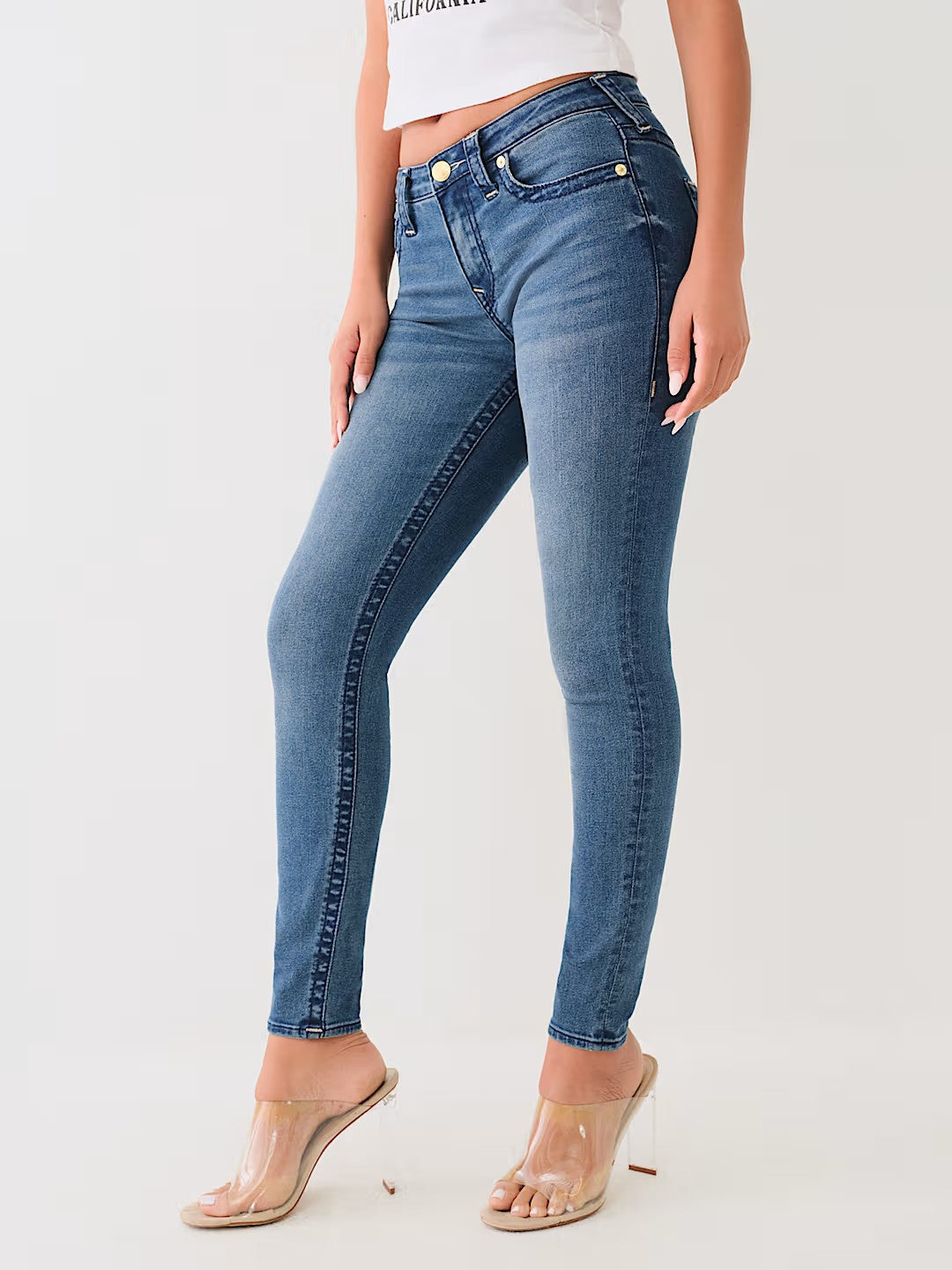 JENNIE MID RISE BT SKINNY