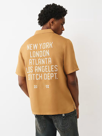 GRAPHIC SS CAMP SHIRT