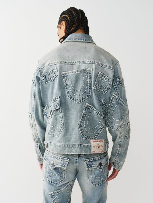 SUPER T DENIM JKT  MULTI  PKT
