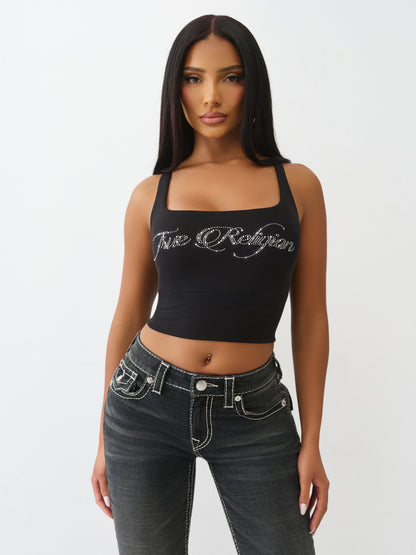 STRAPPY V NOTCH RIB TANK