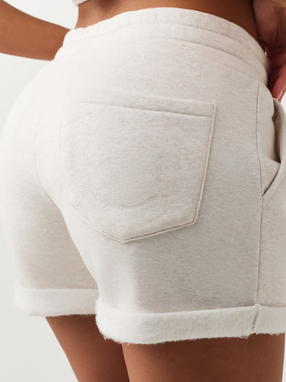 SPORTY  FOLDOVER PATCH SHORTS
