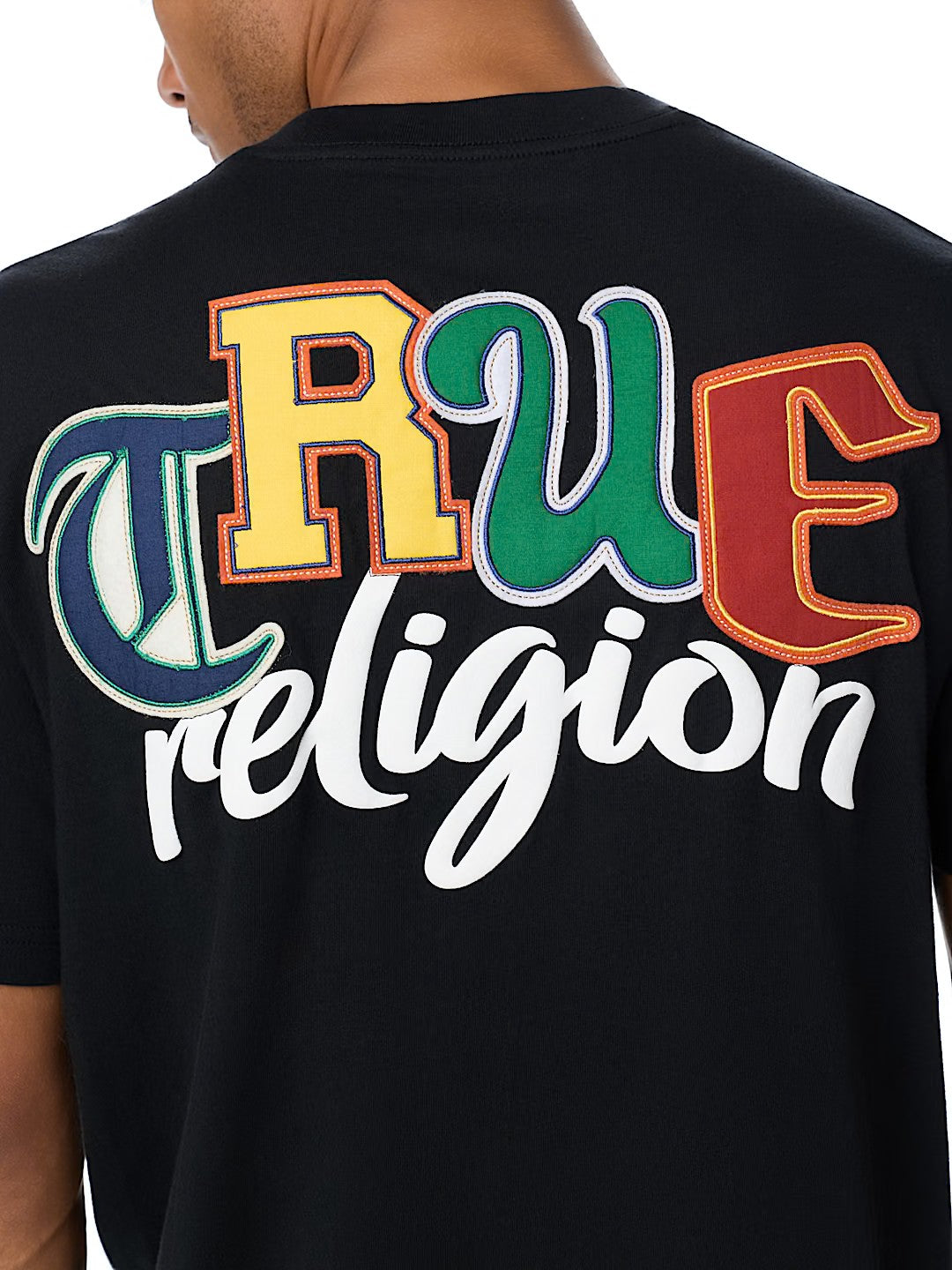 COLLEGIATE APPLIQUE LOGO TEE