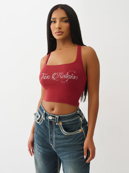 STRAPPY V NOTCH RIB TANK