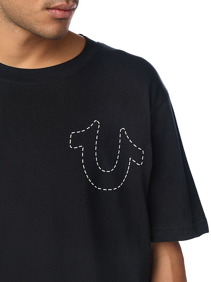 SS HS PRINT TEE
