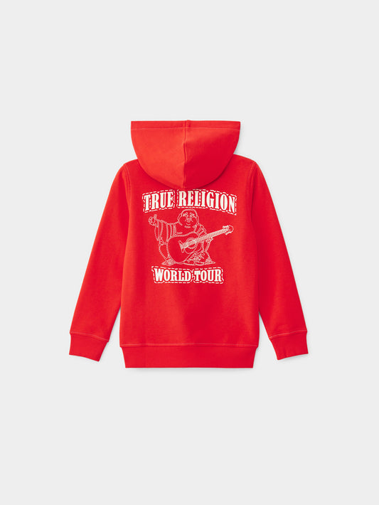 TR STITCH WORLD TOUR ZIP UP para niños