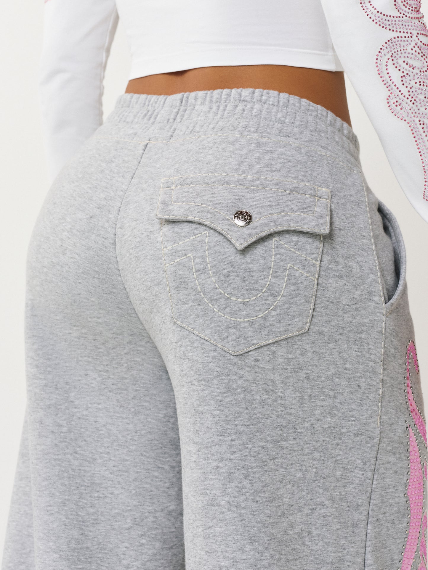 BIG T CRYSTAL BAGGY JOGGER