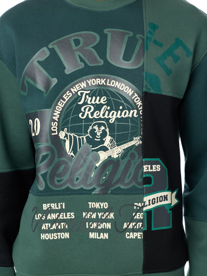 SLICED CREWNECK