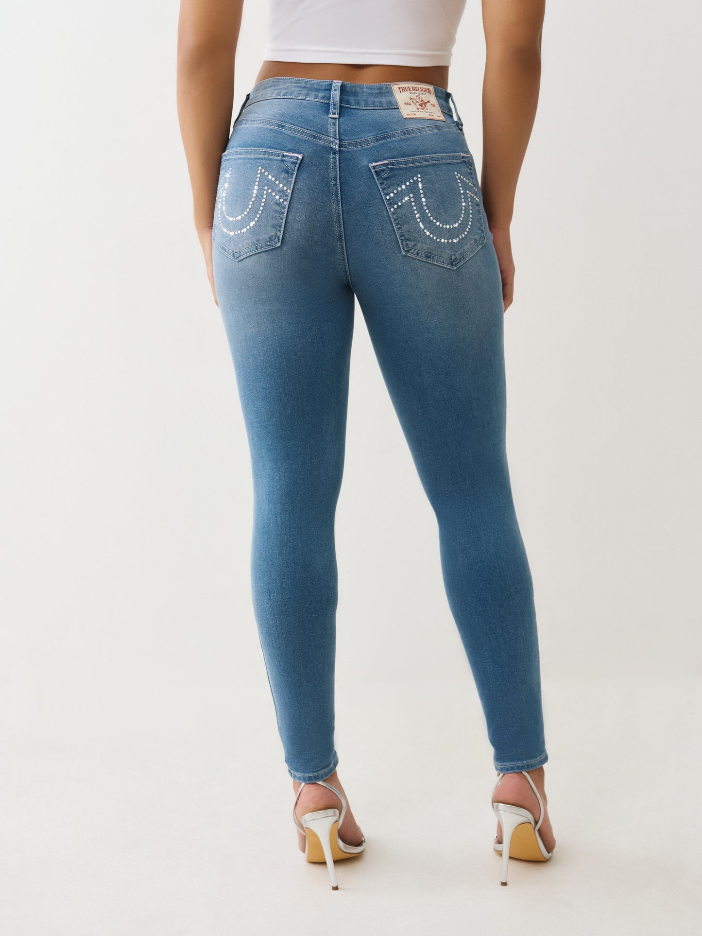 HALLE SN CRYSTAL HR SKINNY