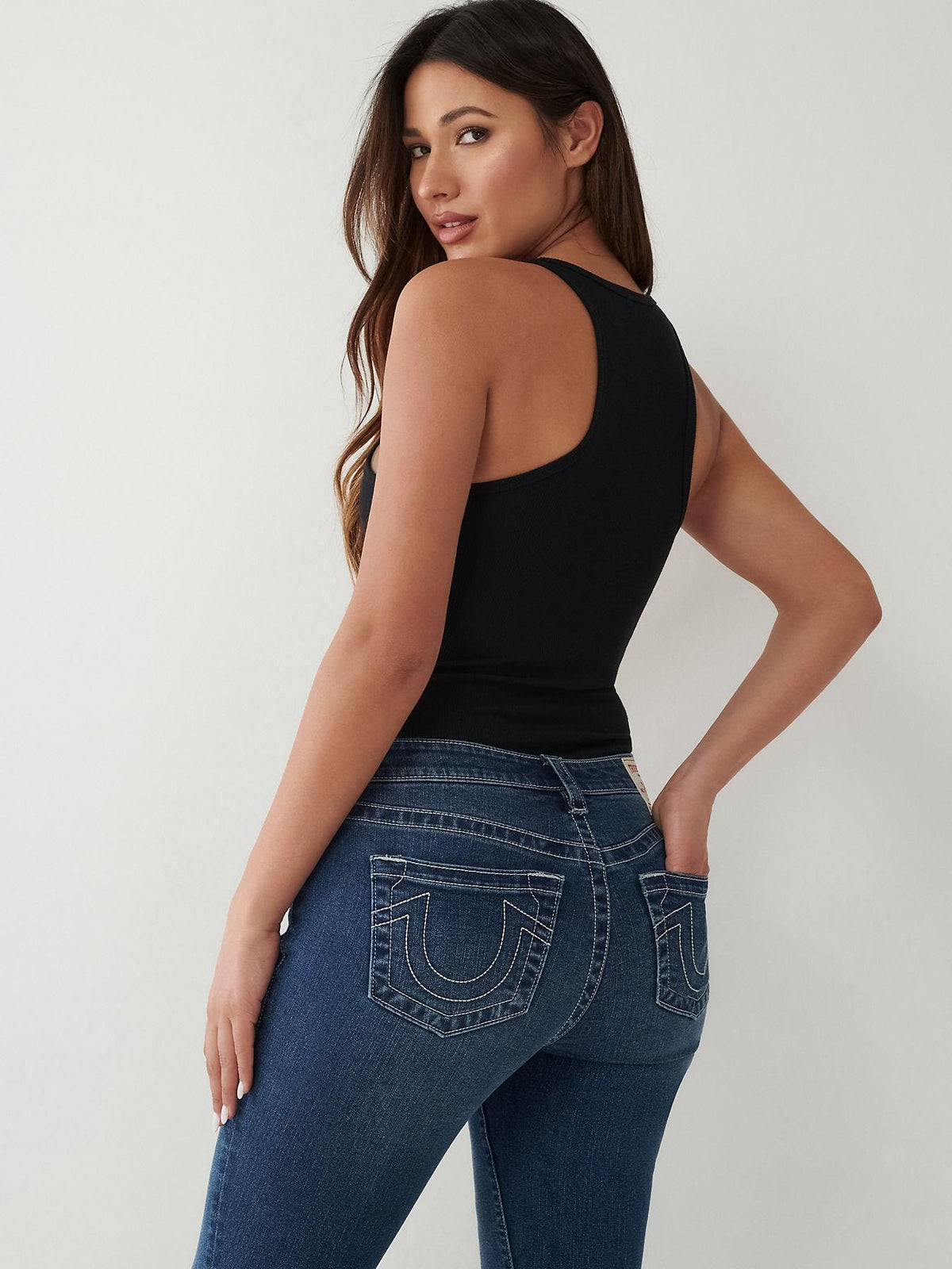 JENNIE MR ANKLE CURVY SKINNY