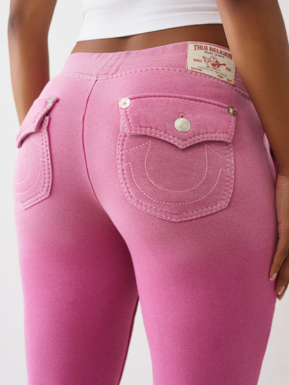 WASHED BIG T BOOTCUT SWEATPANT