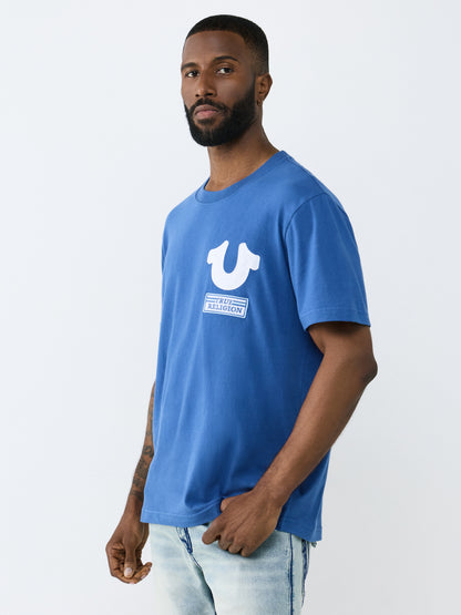 SS HORSESHOE REPEAT TEE