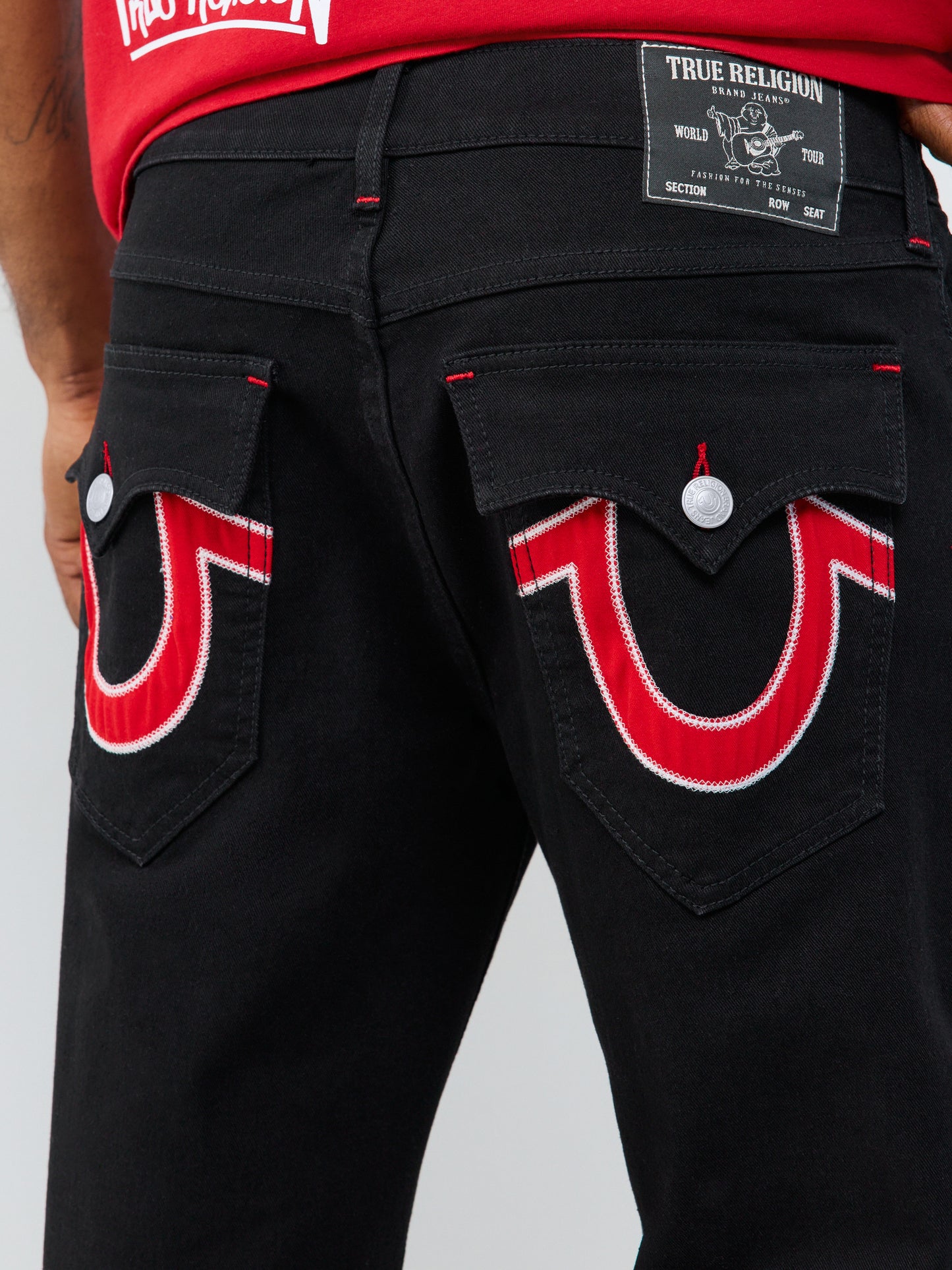 BILLY SN APPLIQUE FLAP BOOTCUT