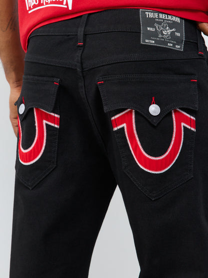 BILLY SN APPLIQUE FLAP BOOTCUT