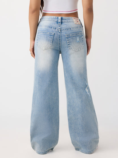 DISTRESSED BOBBI BAGGY BIG T