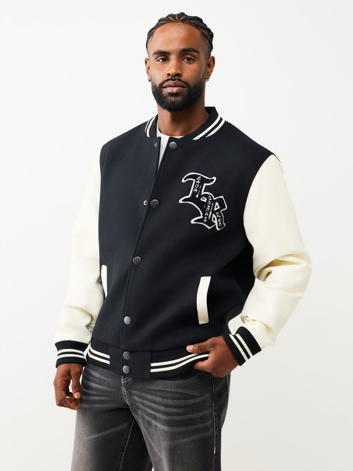 PROPERTY OF NONE WOOL VARSITY