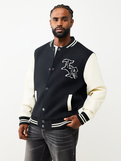 PROPERTY OF NONE WOOL VARSITY