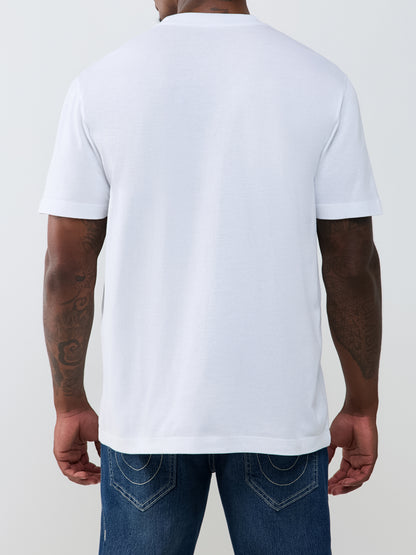 SS MESH BOX LOGO TEE