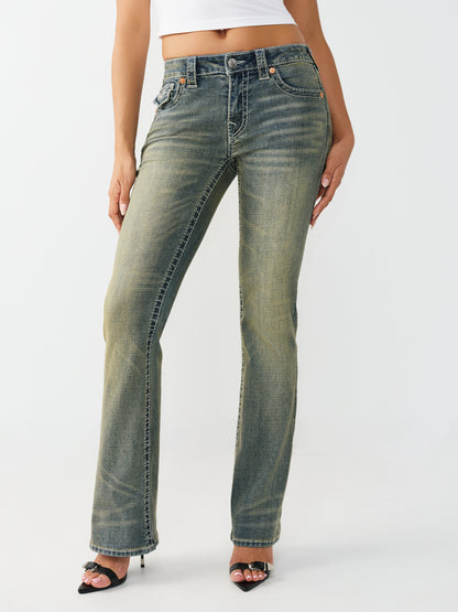 BECCA MR BOOTCUT BIG T FLAP
