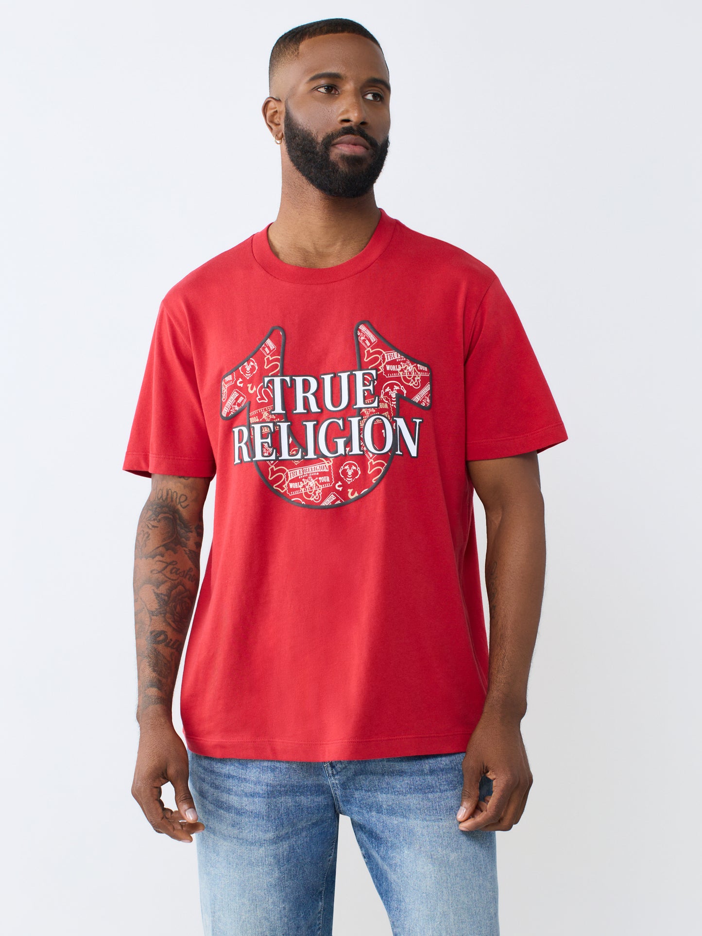 HS FILLED AOP TEE