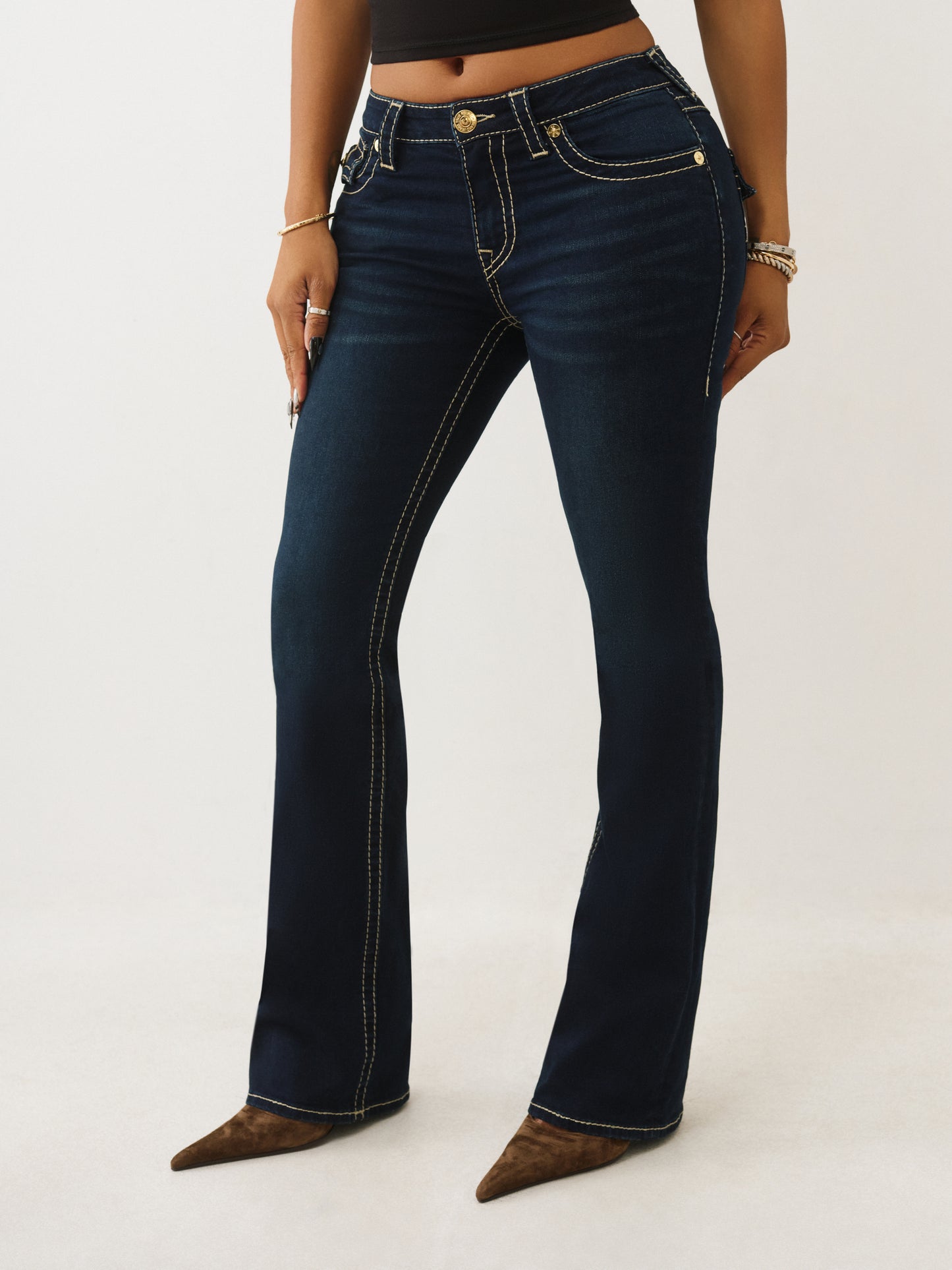 BECCA BIG T FLAP BOOTCUT