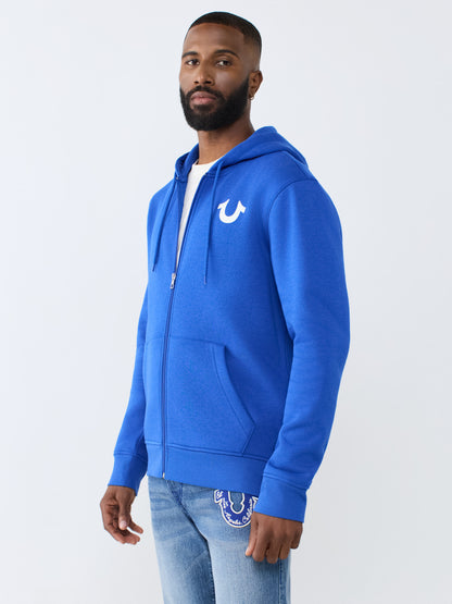 TOSSED BUDDHA ZIP HOODIE