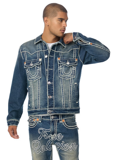 OVERSIZE ROPE STITCH JIMMY JKT