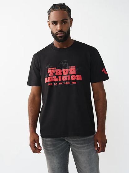 TR BLOCKY PUFF TEE