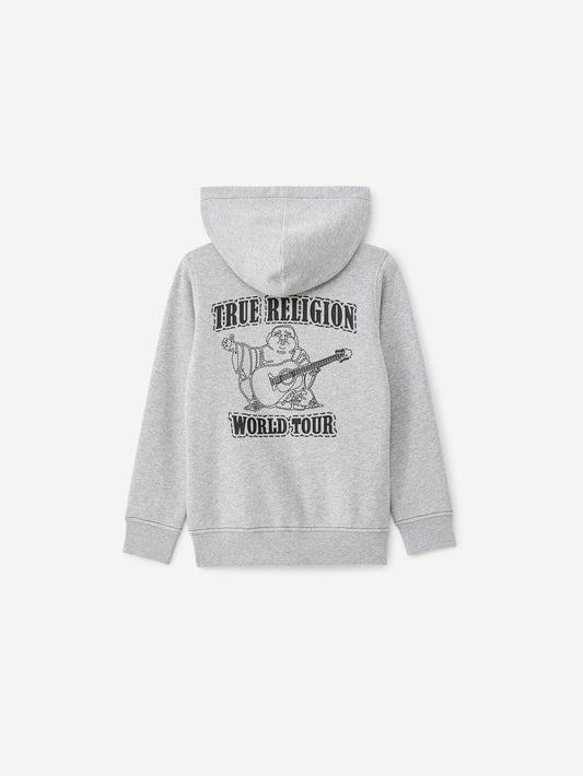 TR STITCH WORLD TOUR ZIP UP para niños