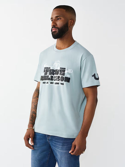 TR BLOCKY PUFF TEE