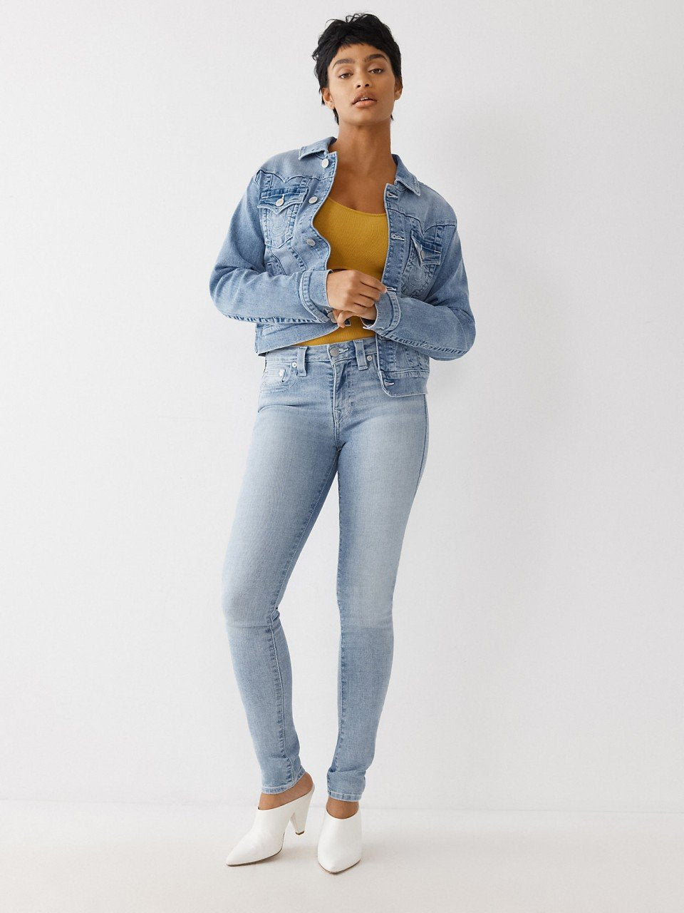 STELLA MID RISE SKINNY