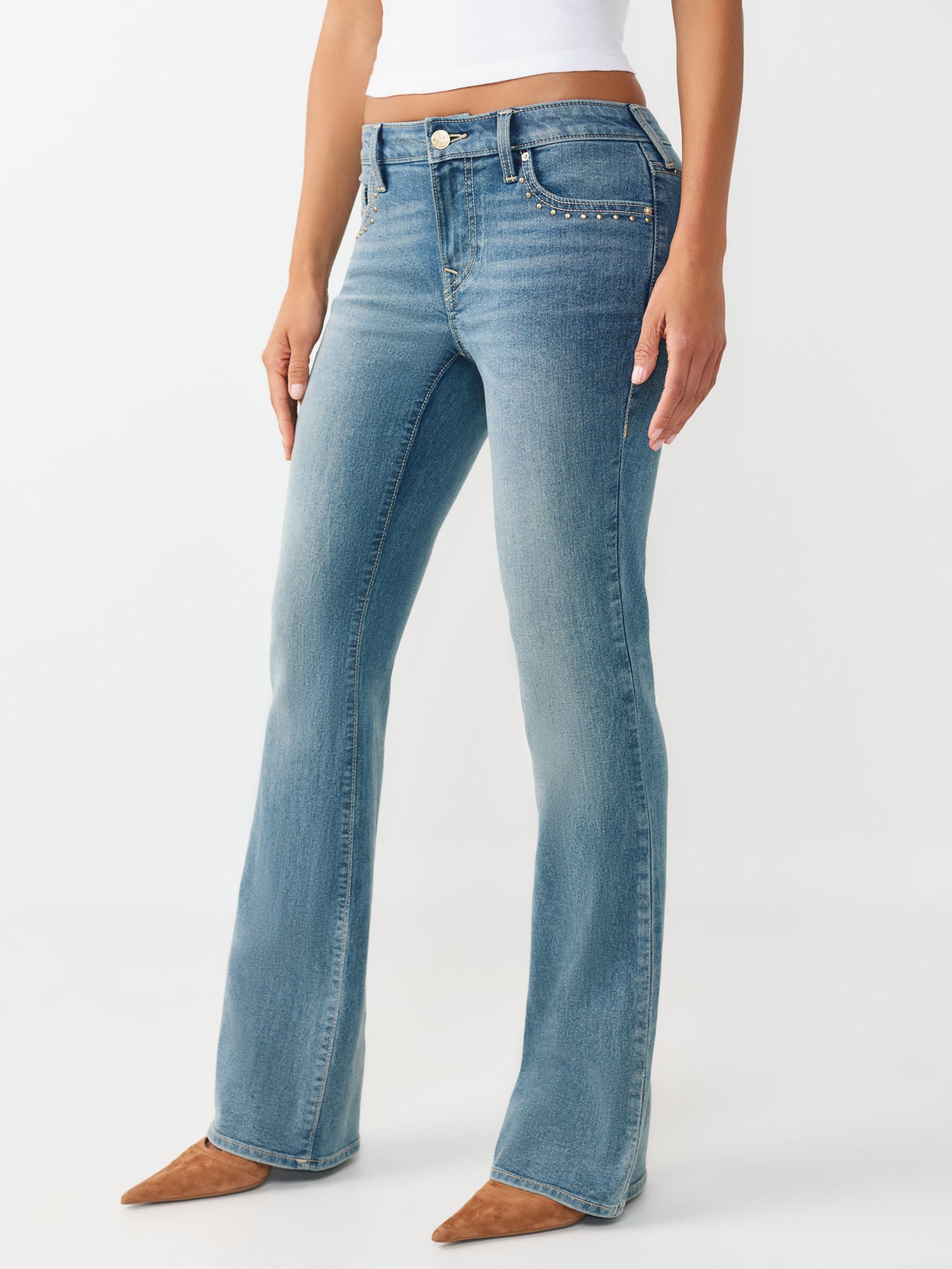 BECCA SN STUDS BOOTCUT
