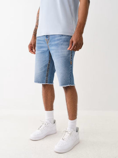 RICKY SUPER T SHORT RAW HEM