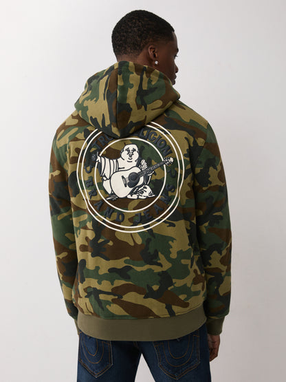 BUDDHA SHERPA ZIP HOODIE