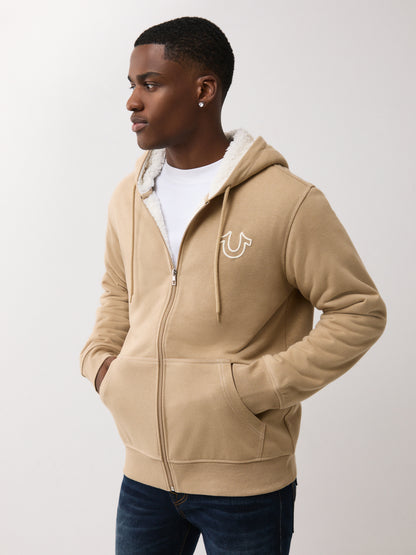 TRUE SHERPA ZIP HOODIE