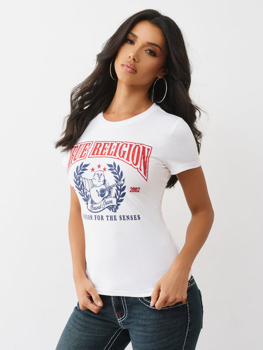 CRYSTAL BUDDHA CREW SS TEE