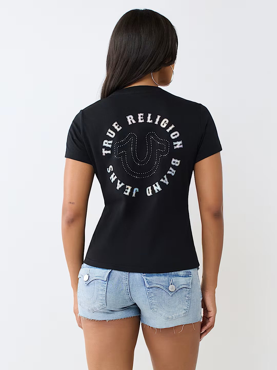 IRIDESCENT TR CREW TEE