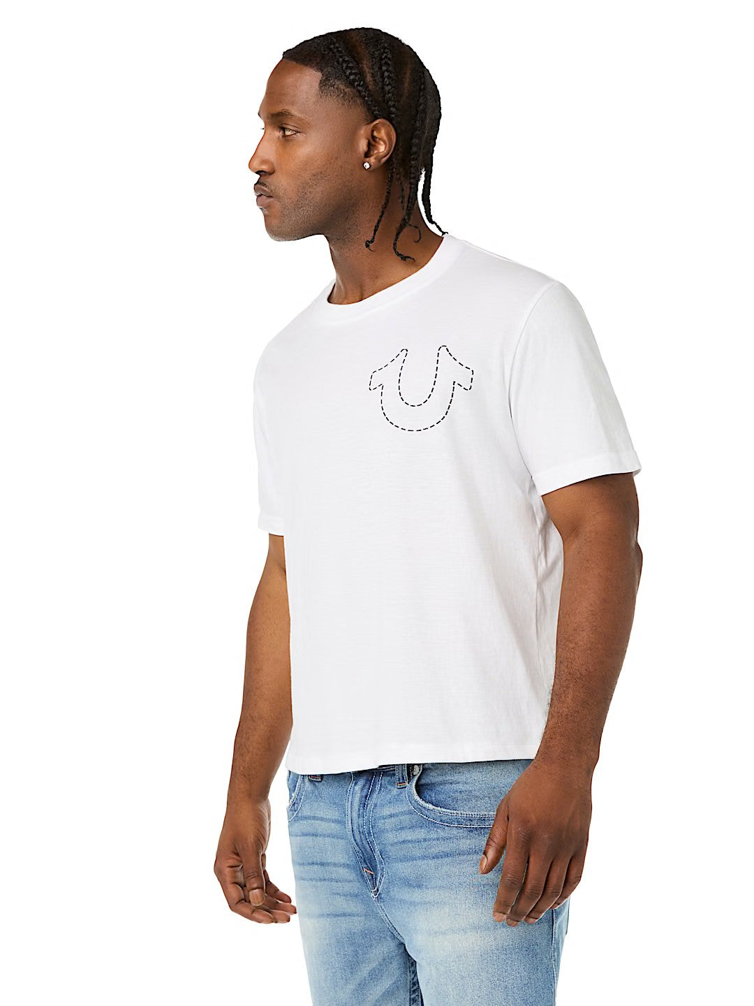 SS HS PRINT TEE
