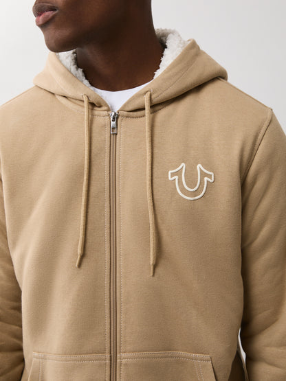 TRUE SHERPA ZIP HOODIE