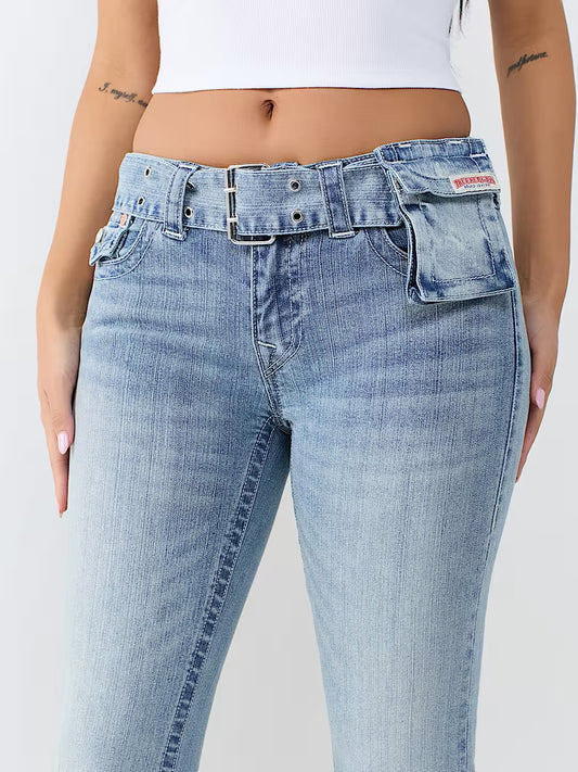 CARGO BELT BECCA BOOTCUT FLAP