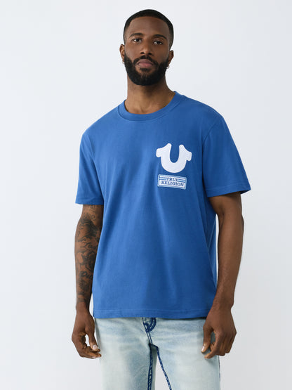 SS HORSESHOE REPEAT TEE